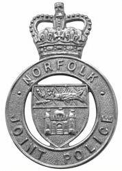 Norfolk Joint Police cap badge